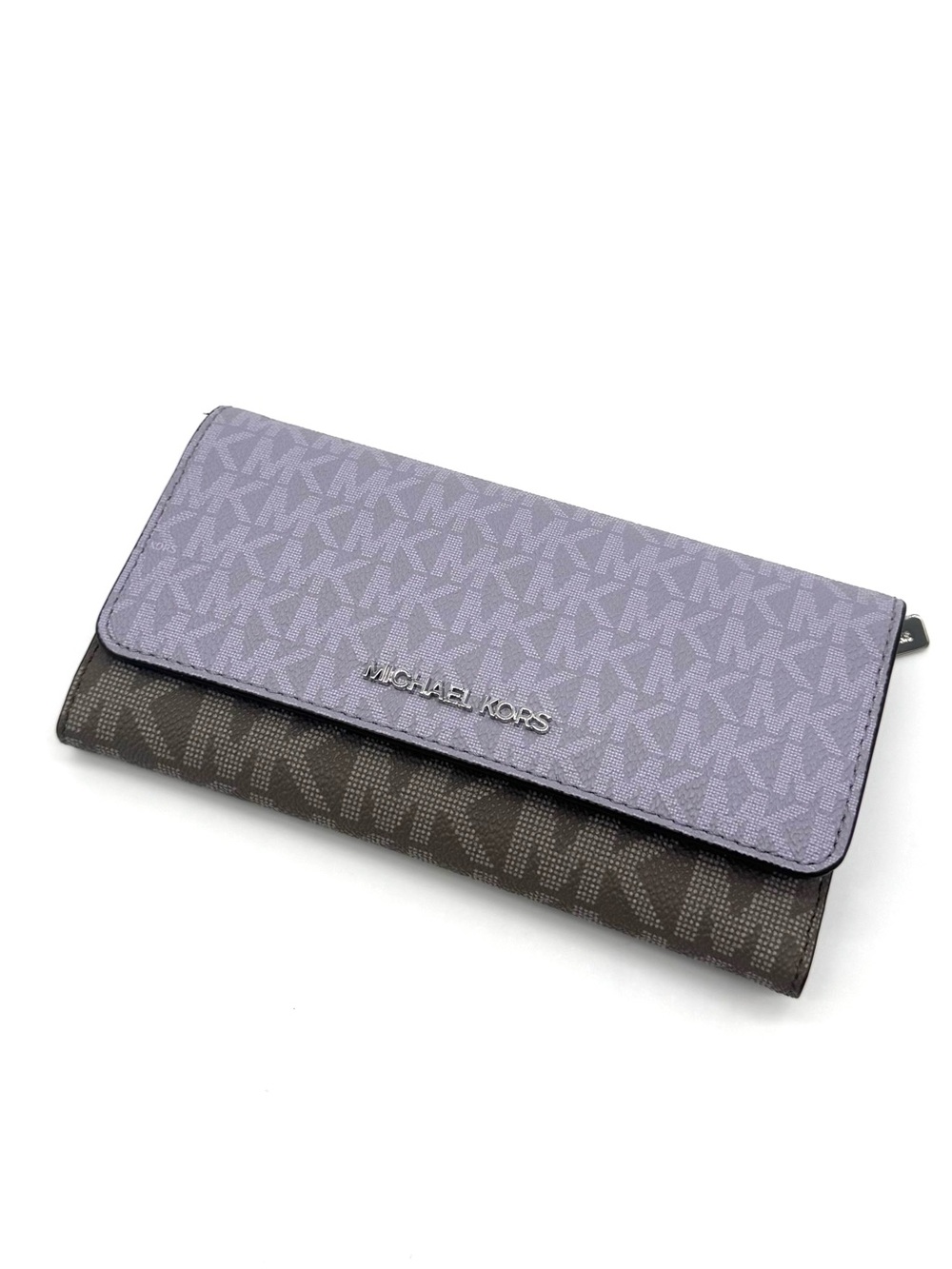 Michael Kors Large Jet Set Travel Trifold Wallet - Lilac